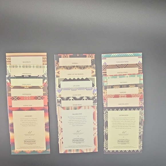 Pendleton Geometric Design Notecard Set - Picture 4 of 4